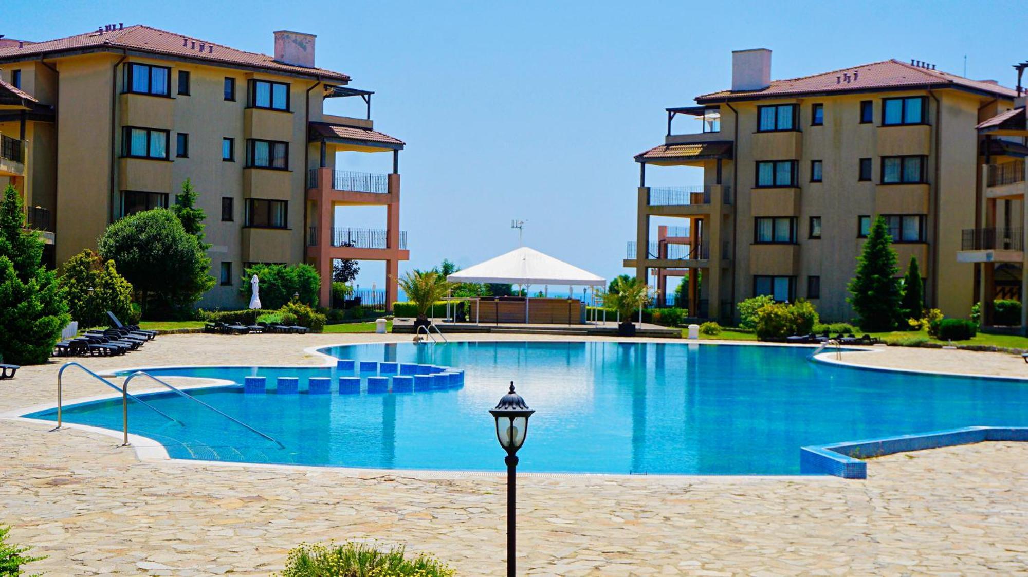 טופולה Луксозни Апартаменти Калиакрия - Luxurious Apartments In Kaliakria Resort מראה חיצוני תמונה